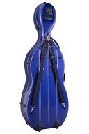 Hidersine Blue Fibreglass Cello Case additional images 1 2