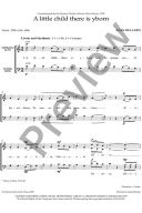 A Little Child Is Born: Vocal Satb  (OUP) additional images 1 2