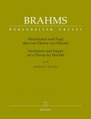 Variations On A Theme Of Handel Op. 24 - Piano (Barenreiter) additional images 1 1