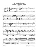 Variations On A Theme Of Handel Op. 24 - Piano (Barenreiter) additional images 1 2