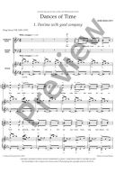 Dances Of Time: Vocal SATB & Piano (OUP) additional images 1 2