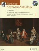 Baroque Keyboard Anthology: Vol. 1: 24 Works For Piano Book & CD additional images 1 1