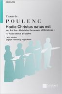 Hodie Christus Natus Est Choeur: Vocal Score Satb additional images 1 1