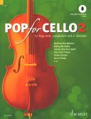 Pop For Cello 2:  For 1 Or 2 Cellos Book & Backing Tracks (Schott) additional images 1 1