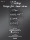 Disney Songs For Accordion: 3rd Edition additional images 1 2