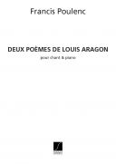 Deux Poemes De Louis Aragon: Vocal and Piano: (Salabert) additional images 1 1