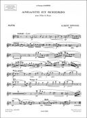 Andante et Scherzo Op 51: Flute and Piano (Durand) additional images 1 3