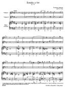 Trio Sonata In B Minor, Op.1/8: 2 Violins & Piano: (Barenreiter) additional images 1 2