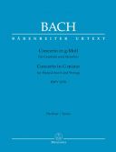 Concerto G minor No. 7 BWV 1058 for Keyboard : Large Score Paperback: (Barenreiter additional images 1 1