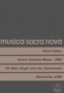 Kleine deutsche Messe (Missa brevissima)  (1969) (G-L). : Choral: (Barenreiter) additional images 1 1