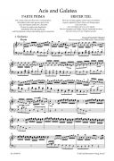 Acis And Galatea (HWV 49b, 2nd Version)  (Urtext). : Vocal Score: (Barenreiter) additional images 1 2