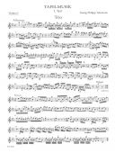 Trio Sonata in E-flat (Tafelmusik No.1 1733) (TWV 42: Es1) (Urtext) : 2 Violins & Piano: (Barenreite additional images 1 2