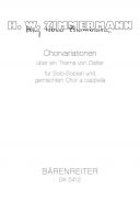 Choral Variations on a Theme by Distler. : Choral: (Barenreiter) additional images 1 1