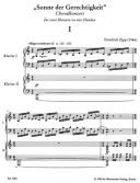Sonne der Gerechtigkeit. Choralkonzert (1966). : 2 Pianos: (Barenreiter) additional images 1 2