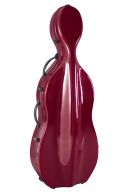 Hidersine Wine Red Fibreglass Cello Case additional images 1 1