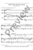 Faith, hope, and love remain: SATB & organ (OUP) additional images 1 2