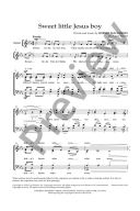 Sweet little Jesus boy: SATB with opt. solo, unaccompanied additional images 1 2