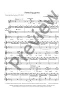 Amazing Grace: SATB (with divisions) & harp/piano: (OUP) additional images 1 2