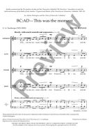 BC: AD - This was the moment: SATB unaccompanied (OUP) additional images 1 2