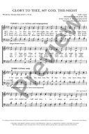 Glory To Thee My God This Night Vocal SATB (OUP) additional images 1 2
