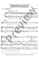 Creation's Alleluia: Vocal: Satb & Organ (OUP) additional images 1 2