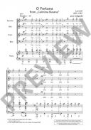 O Fortuna: No 1 Of Carmina Burana Vocal Satb (Schott) additional images 1 2