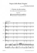 Vespro Della Beata Vergine: Vocal Score (Barenreiter) additional images 1 2