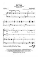 Adele: Skyfall (SATB) Top Of The Charts additional images 1 2