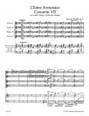 Concerto VII F Major: Violin Solo (4), Viola (2), Violoncello, Basso Continuo additional images 1 2