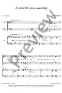 As Joseph Was A-walking Vocal SATB (OUP) additional images 1 2