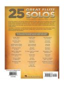 25 Great Flute Solos Book & Download (Eric J. Morones) additional images 1 2