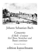 Oboe Concerto In D Minor Bwv 1059: Oboe & Piano (Kunzelmann) additional images 1 1