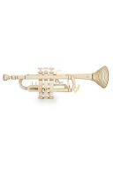 Woodcraft Construction Kit: Trumpet additional images 1 2