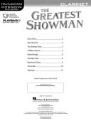 Instrumental Play-Along: The Greatest Showman: Clarinet Book With Audio-Online additional images 1 2