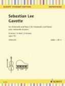 Gavotte B Minor Op.112: Cello & Piano (Schott) additional images 1 1