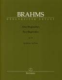 2 Rhapsodies Op.79: Piano (Barenreiter) additional images 1 1