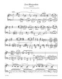 2 Rhapsodies Op.79: Piano (Barenreiter) additional images 1 2