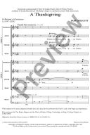 A Thanksgiving: Vocal: SATB (OUP) additional images 1 2