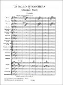 Un Ballo In Maschera Opera Full Score (Ricordi) additional images 1 2