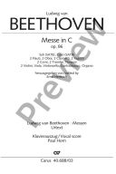 Mass C: Vocal Score (Carus) additional images 1 2