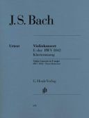 Concerto E Major No.2 BWV 1042: Violin & Piano (Henle additional images 1 1