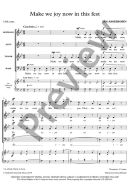 Make we joy now in this fest: SATB (OUP) additional images 1 2