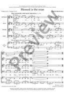 Blessed is the man: Vocal SATB (OUP) additional images 1 2