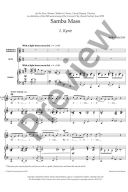 Samba Mass: SSA, piano, & opt. guitar, bass, & drum kit (OUP) additional images 1 2