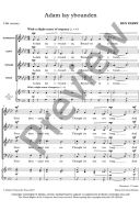 Adam lay ybounden: Vocal SATB (OUP) additional images 1 2