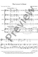 The Lover's Ghost: SATB & piano additional images 1 2
