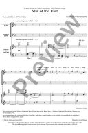 Star of the East: SATB & piano/organ or orchestra additional images 1 2