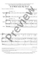 It Is Well with My Soul: SATB & organ/orchestra (OUP) additional images 1 2