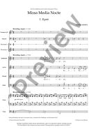 Missa Media Nocte: For SATB With Divisions Vocal Score additional images 1 2