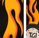 TGI Guitar Strap - Hot Rod Flames additional images 1 2